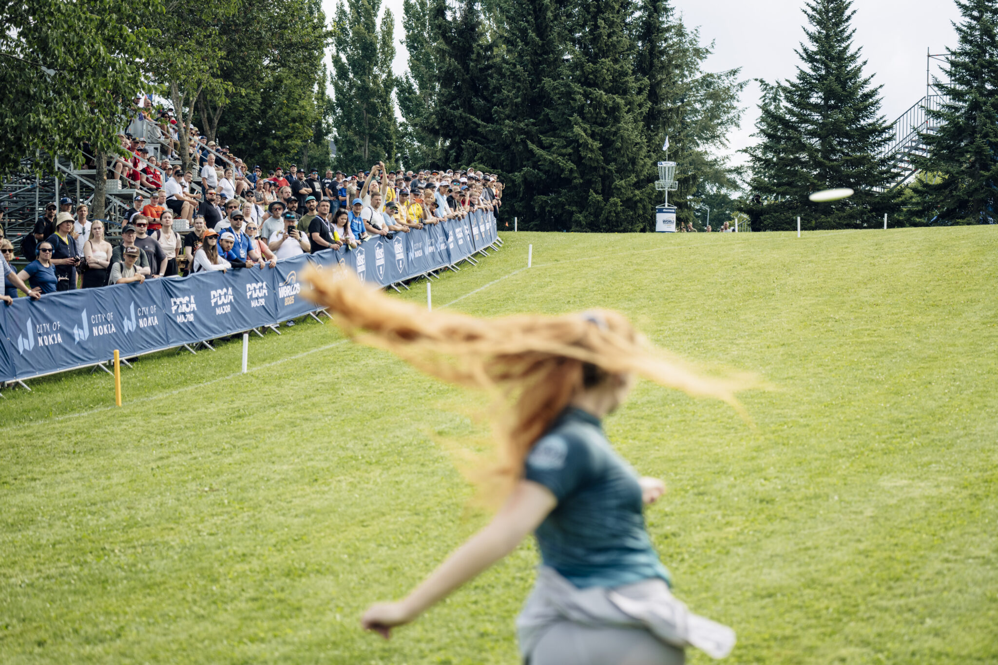 Professional sports tournament atmosphere