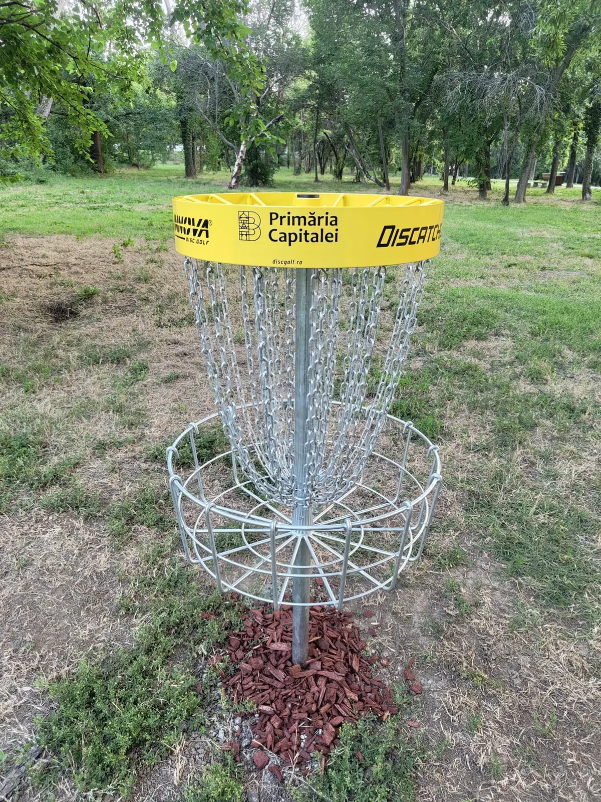 Parcul Verdi: primul traseu permanent de disc golf dintr-un parc public urban din România