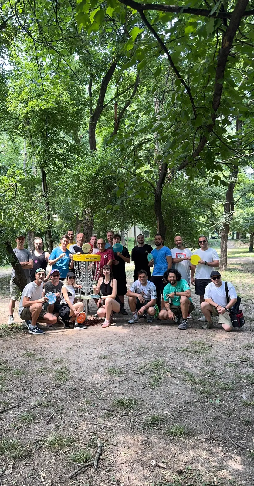 Comunitatea Disc Golf România la Verdi